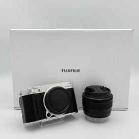 【新古品】富士フイルム FUJIFILM X-M5 XC15-45mmレンズキット ミラーレス一眼カメラ シルバー デジタルカメラ デジタル一眼