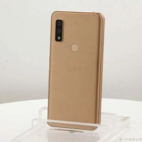 【中古】FUJITSU(富士通） arrows We 64GB ローズゴールド FCG01 au SIMフリー 【269-ud】