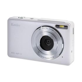 500万画素デジタル 8倍デジタルカメラ ホワイト ケンコー・トキナー KC-AF11-WH (69-5793-76)