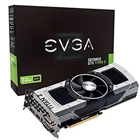 【中古】EVGA GeForce GTX TITAN Z 12GB GAMING Fastest NVIDIA GPU Graphics Card 12G-P4-3990-KR [並行輸入品]