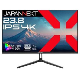 JAPANNEXT23.8インチIPSパネル搭載4K(3840x2160)解像度液晶モニターJN-IPS238U-C6HDMIDisplayPortUSB-C(最大65W給電)sRGB:100%DC