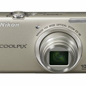【中古】【非常に良い】Nikon デジタルカメラ COOLPIX (クールピクス) S6200 プラチナシルバー S6200SL