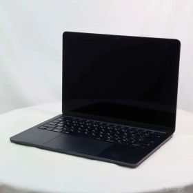 【中古】Apple(アップル) MacBook Air 13.6-inch Mid-2022 MLY33J／A Apple M2 8コアCPU_8コアGPU 8GB SSD256GB ミッドナイト 〔26.3 Tahoe〕 【198-ud】
