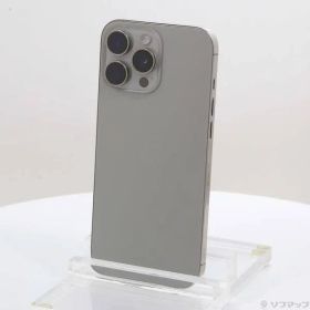 ソフマップ 〔中古品〕 iPhone16 Pro Max 256GB ナチュラルチタニウム MYWK3J／A SIMフリー【258】