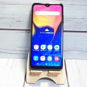 au Galaxy A20 SCV46 Black 本体 白ロム SIMロック解除済み SIMフリー C356990