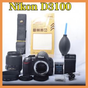 ✨️美品✨️Nikon D3100 手ぶれ補正 カメラデビュー ❤️すぐ使える❣