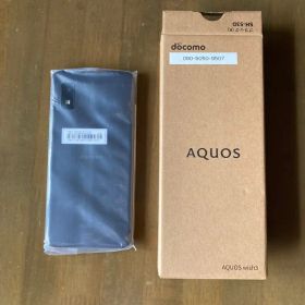 docomo AQUOS wish3 SH-53D 本体 ブラック SIMフリー