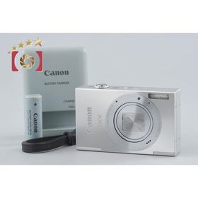 【中古】Canon キヤノン IXY 3 シルバー コンパクトデジタルカメラ