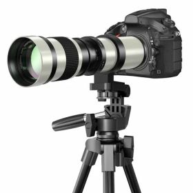 Lightdow 望遠ズームレンズ 420-800mm f/8.3-16 for キヤノンEF/EF-S レンズfor Canon EOS Kiss X10i X10/250D X9i X9 X8i X7i X6i X5 X4 X3 X2 X90 X70