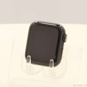 (中古)Apple Apple Watch Series 4 GPS + Cellular 40mm スペースブラックステンレススチールケース バンド無し(247-ud)