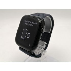 【中古】Apple Apple Watch Series10 46mm GPS ジェットブラックアルミニウムケース/インクスポーツループ MWWR3J/A【ECセンター】保証期間１ヶ月【ランクC】