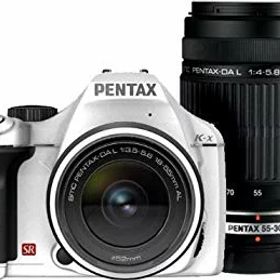 【中古】【非常に良い】PENTAX デジタル一眼レフカメラ K-x ダブルズームキットホワイト wyw801m