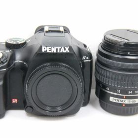 【中古】【非常に良い】PENTAX デジタル一眼レフカメラ K-x レンズキット ブラック