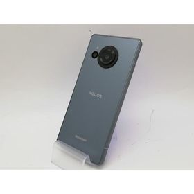 【中古】SHARP 国内版 【SIMフリー】 AQUOS R8 ブルー 8GB 256GB SH-R80【府中ル・シーニュ】保証期間１ヶ月【ランクB】
