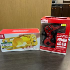 Nintendo Switch Liteイエロー 本体 USBコントローラー