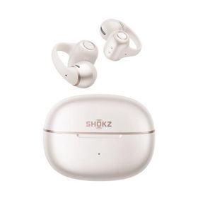 Shokz SKZ-EP-000070 OpenDots 2 イヤーカフ型 球面音響設計 11.8mmドライバー搭載 Bluetooth対応 Pearl White