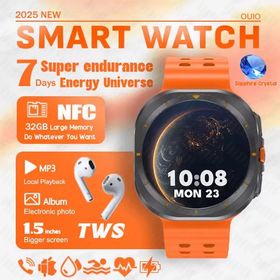 ギャラクシーウォッチ 7 ウルトラスマートブレスレット男性 32 ギガバイトメモリ GPS Trackr NFC HD サファイアスクリーン Bluetooth 通