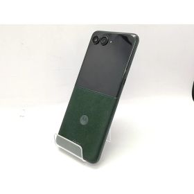 【中古】MOTOROLA 国内版 【SIMフリー】 motorola razr 60 ultra 16GB 512GB スカラベグリーン PB8U0001JP【立川フロム中武】保証期間1ヶ月【ランクB】