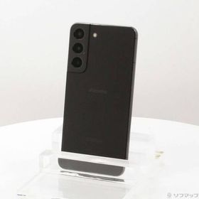 〔中古〕SAMSUNG(サムスン) Galaxy S22 256GB ファントムブラック SC-51C docomoロック解除SIMフリー〔377-ud〕