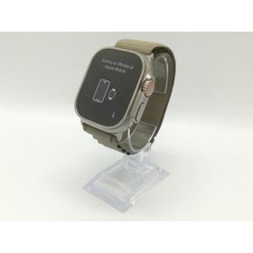 【中古】Apple Apple Watch Ultra2 49mm Cellular チタニウムケース/オリーブアルパインループ(M) MREY3J/A【福岡天神】保証期間１ヶ月【ランクB】