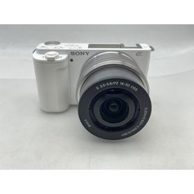 【中古】SONY VLOGCAM ZV-E10L パワーズームレンズキット ホワイト【大須】保証期間１ヶ月【ランクB】