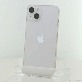 ソフマップ 〔中古品〕 iPhone13 128GB スターライト MLND3J／A SIMフリー【368】