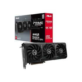 エイスース ASUS Prime Radeon(TM) RX 9070 GRE EVO OCエディショングラフィックスカード(PCIe 5.0、HDMI/DP 2.1、2.5スロットデザイン、axialtechファン、デュ