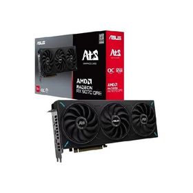 エイスース ASUS ATS Radeon RX 9070 GRE OC Edition グラフィックスカード (PCIe 5.0、HDMI/DP 2.1、2.5スロットデザイン、axialtechファン、デュアルボールフ
