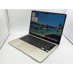 【中古】Apple MacBook Air 13インチ (M4,2025) M4(CPU:10C/GPU:8C) 16GB/256GB スターライト MW0Y3J/A【大宮東口】保証期間１ヶ月【ランクB】