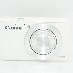 Canon PowerShot S200 本体 ホワイト