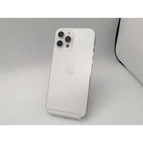 【中古】Apple docomo 【SIMロック解除済み】 iPhone 12 Pro Max 256GB シルバー MGD03J/A【福岡天神】保証期間１ヶ月【ランクB】