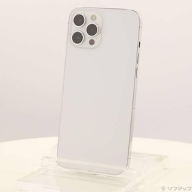 〔中古〕Apple(アップル) iPhone12 Pro Max 256GB シルバー MGD03J／A SIMフリー〔344-ud〕