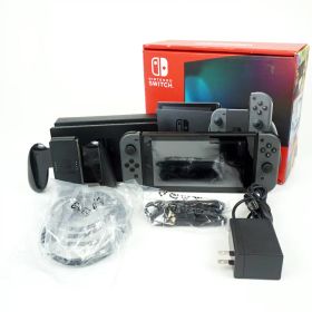 【中古】 任天堂 ニンテンドー HAC-001(-01) Nintendo Switch ニンテンドースイッチ バッテリー強化版 ブラック 32GB ゲーム機
