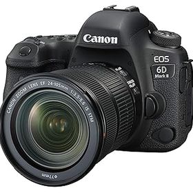 【中古】(非常に良い)Canon デジタル一眼レフカメラ EOS 6D Mark II EF24-105 IS STM レンズキット EOS6DMK2-24105ISSTMLK