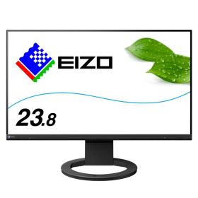 EIZO バックオフィス向けデイジーチェーン対応モニター | FlexScan EV2490-BK | 23.8型フルHD・USB Type-C・ブラック