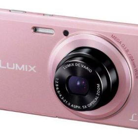【中古】Panasonic デジタルカメラ ルミックス FH10 光学5倍 ピンク DMC-FH10-P