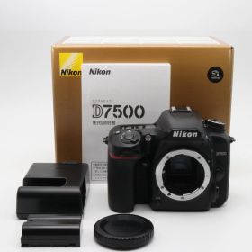 Nikon D7500 ボディ ブラック 一眼レフカメラ 〔NIKON F マウント〕
