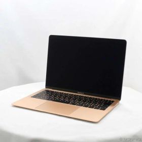 【中古】Apple(アップル) MacBook Air 13.3-inch Late-2018 MREE2J／A Core_i5 1.6GHz 8GB SSD128GB ゴールド 〔10.15 Catalina〕 【295-ud】