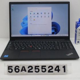 Lenovo ThinkPad E15 Gen2 Core i5 1135G7 2.4GHz/8GB/256GB(SSD)/15.6W/FHD(1920x1080)/Win11 【56A255241】