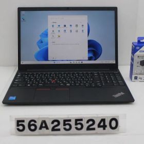 Lenovo ThinkPad E15 Gen2 Core i5 1135G7 2.4GHz/8GB/256GB(SSD)/15.6W/FHD(1920x1080)/Win11 【56A255240】