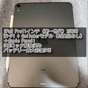 iPad Pro11インチ256GBセルラーモデル＋Apple Pencil