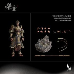 『黒神話：悟空』 天命人 齊天大聖金甲セット 1/6スケール可動フィギュア[INART]《発売済・在庫品》