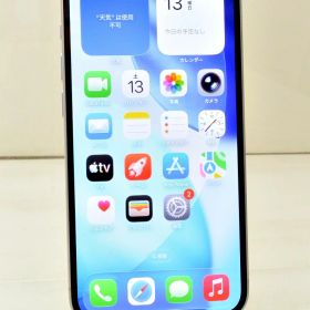 白ロム au SIMフリー Apple iPhone16e 128GB iOS26.5 White MD1R4J/A 初期化済 【m031401】【中古】【K20260613】