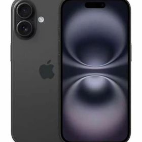【中古】【安心保証】 iPhone16 Plus[128GB] au ブラック