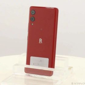 【中古】楽天モバイル Rakuten Hand 5G 128GB クリムゾンレッド P780 楽天 SIMフリー 【349-ud】