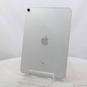 〔中古〕SoftBank iPad Pro 11インチ 64GB シルバー MU0U2J／A docomoロック解除SIMフリー〔348-ud〕