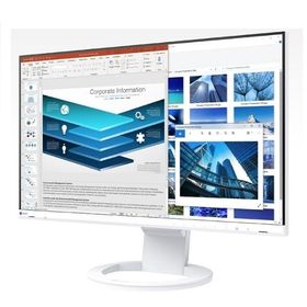 EIZO 液晶ディスプレイ HDMI、DisplayPort、USB Type-C ホワイト 23.8型 (60.5 cm) EV2480-ZWT 1点