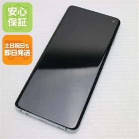 超美品 SIMフリー Galaxy S10 プリズムグリーン スマホ 本体 白ロム 土日祝発送OK 05000