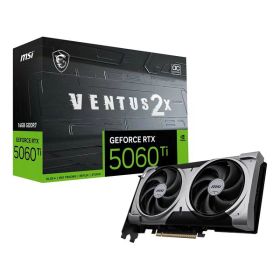 【30日はエントリーで最大5000ポイント】MSI エムエスアイGeForce RTX 5060 Ti 16G VENTUS 2X OC PLUS グラフィックボード G506T-16V2CP(2652008)送料無料