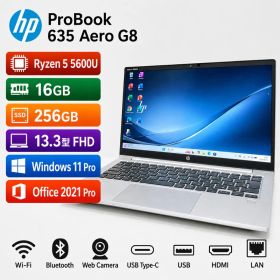 ProBook 635 G8 Ryzen5 16GB 256GB Office